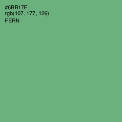 #6BB17E - Fern Color Image