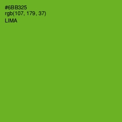 #6BB325 - Lima Color Image