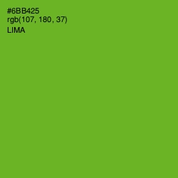 #6BB425 - Lima Color Image