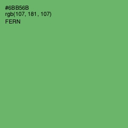 #6BB56B - Fern Color Image