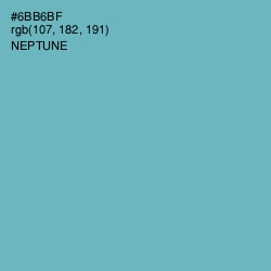 #6BB6BF - Neptune Color Image