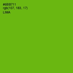 #6BB711 - Lima Color Image