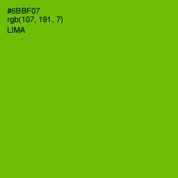 #6BBF07 - Lima Color Image