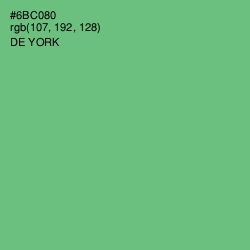 #6BC080 - De York Color Image
