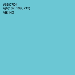 #6BC7D4 - Viking Color Image