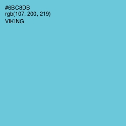 #6BC8DB - Viking Color Image