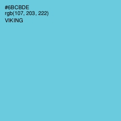 #6BCBDE - Viking Color Image