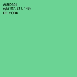 #6BD394 - De York Color Image