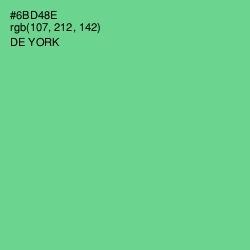#6BD48E - De York Color Image
