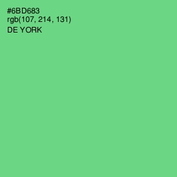 #6BD683 - De York Color Image
