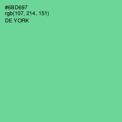 #6BD697 - De York Color Image