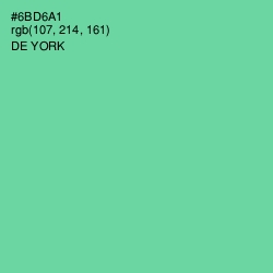 #6BD6A1 - De York Color Image