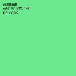 #6BE88E - De York Color Image