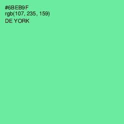 #6BEB9F - De York Color Image