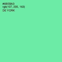 #6BEBA3 - De York Color Image