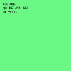 #6BF884 - De York Color Image