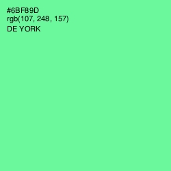 #6BF89D - De York Color Image