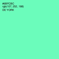 #6BFCBC - De York Color Image
