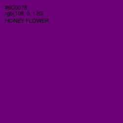 #6C0078 - Honey Flower Color Image