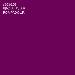 #6C0258 - Pompadour Color Image