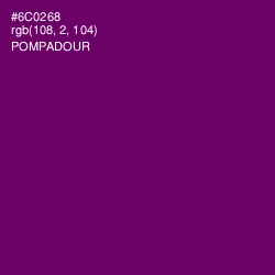 #6C0268 - Pompadour Color Image