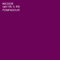 #6C0358 - Pompadour Color Image