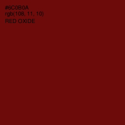 #6C0B0A - Red Oxide Color Image