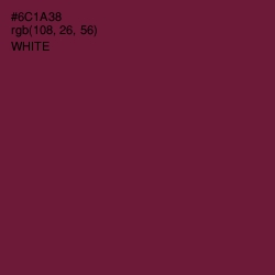 #6C1A38 - Claret Color Image