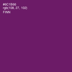 #6C1B66 - Finn Color Image