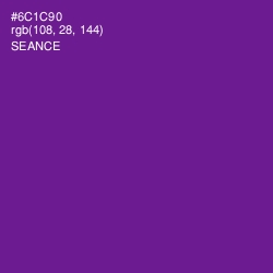 #6C1C90 - Seance Color Image