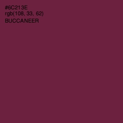 #6C213E - Buccaneer Color Image