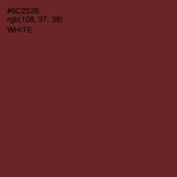 #6C2526 - Buccaneer Color Image