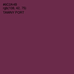 #6C2A4B - Tawny Port Color Image