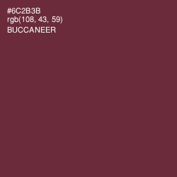 #6C2B3B - Buccaneer Color Image