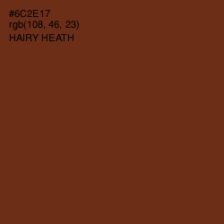 #6C2E17 - Hairy Heath Color Image