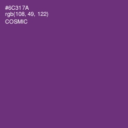 #6C317A - Cosmic Color Image
