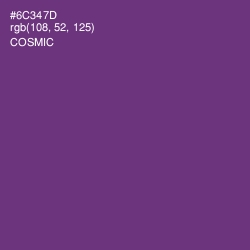 #6C347D - Cosmic Color Image