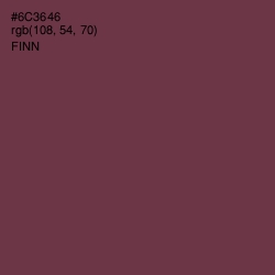 #6C3646 - Finn Color Image