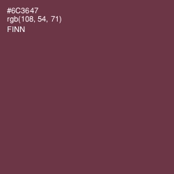 #6C3647 - Finn Color Image