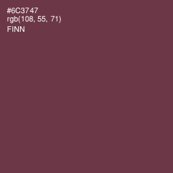 #6C3747 - Finn Color Image