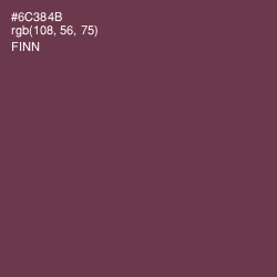 #6C384B - Finn Color Image