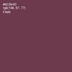 #6C394D - Finn Color Image