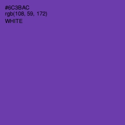 #6C3BAC - Royal Purple Color Image