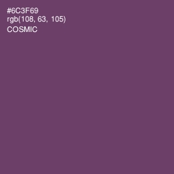 #6C3F69 - Cosmic Color Image