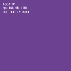 #6C4191 - Butterfly Bush Color Image
