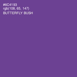 #6C4193 - Butterfly Bush Color Image