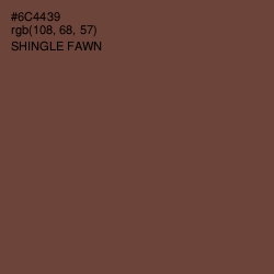 #6C4439 - Shingle Fawn Color Image