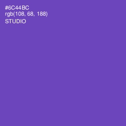 #6C44BC - Studio Color Image
