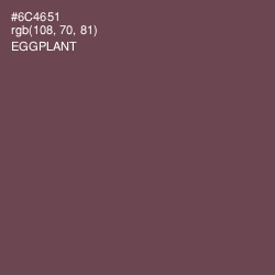 #6C4651 - Eggplant Color Image