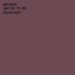 #6C4953 - Eggplant Color Image